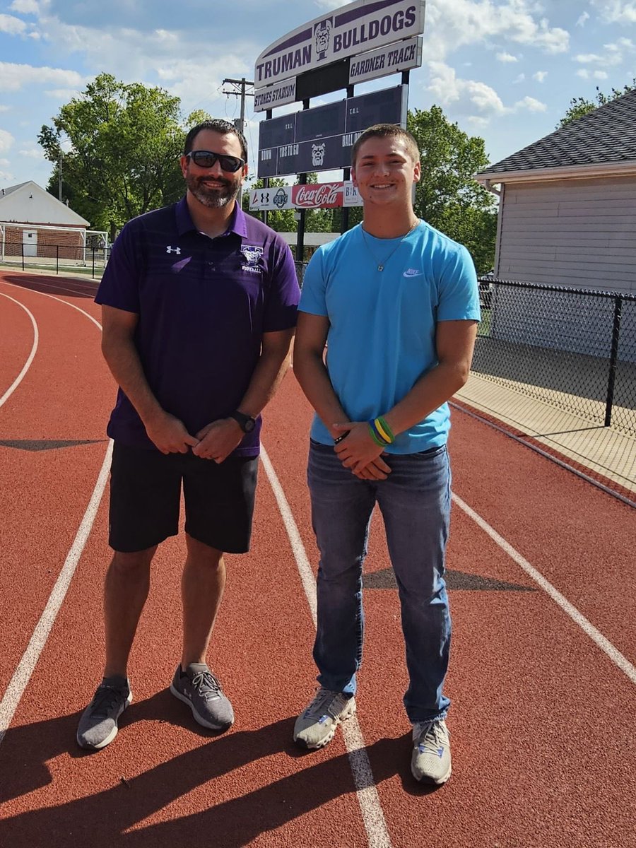 MarkPanagos (@markpanagos1) on Twitter photo Thank you Truman State for the chance to get to visit and tour you facility and campus. @Mack_Helms <a href="/TrumanStateFB/">Bulldog Football</a> Thank you Truman State for the chance to get to visit and tour you facility and campus. @Mack_Helms <a href="/TrumanStateFB/">Bulldog Football</a>