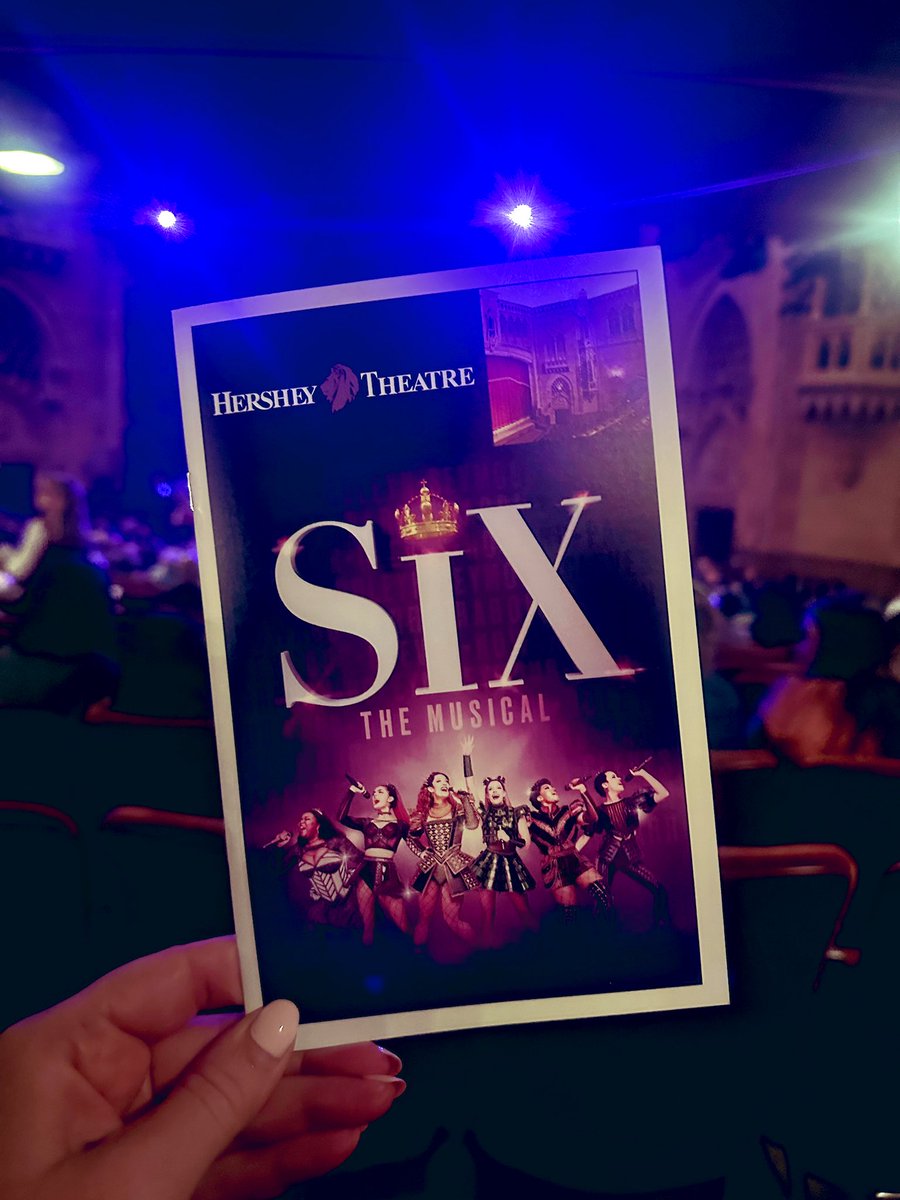 So excited for @SIXUSTour at @HersheyTheatre this week #hersheytheatre