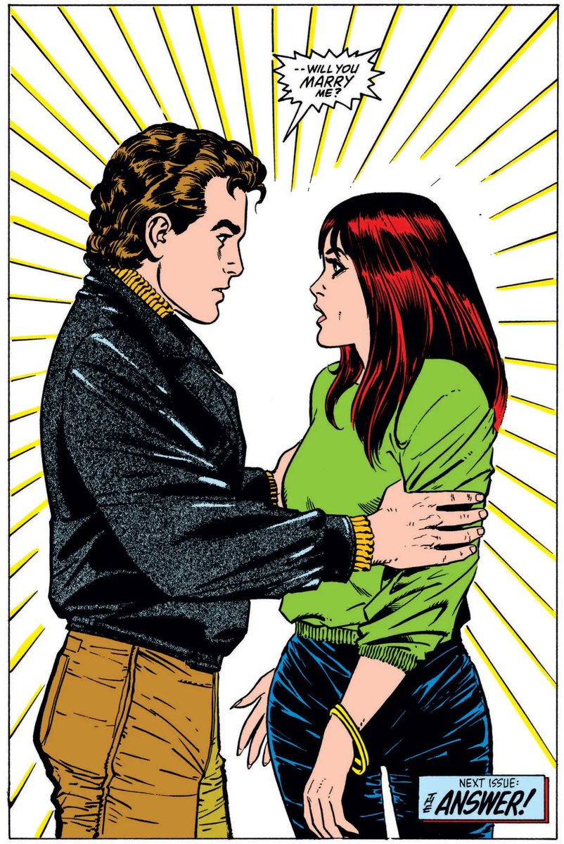 I have to give credit to the cover text: The big question was indeed asked, as promised! But the find the answer, we have to wait until next issue! I suspect that it won’t be as straightforward…. #marvel #spiderman