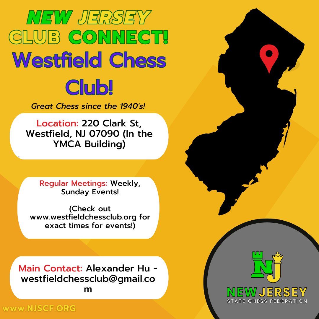 New Jersey, State Chess Federation – New Jersey