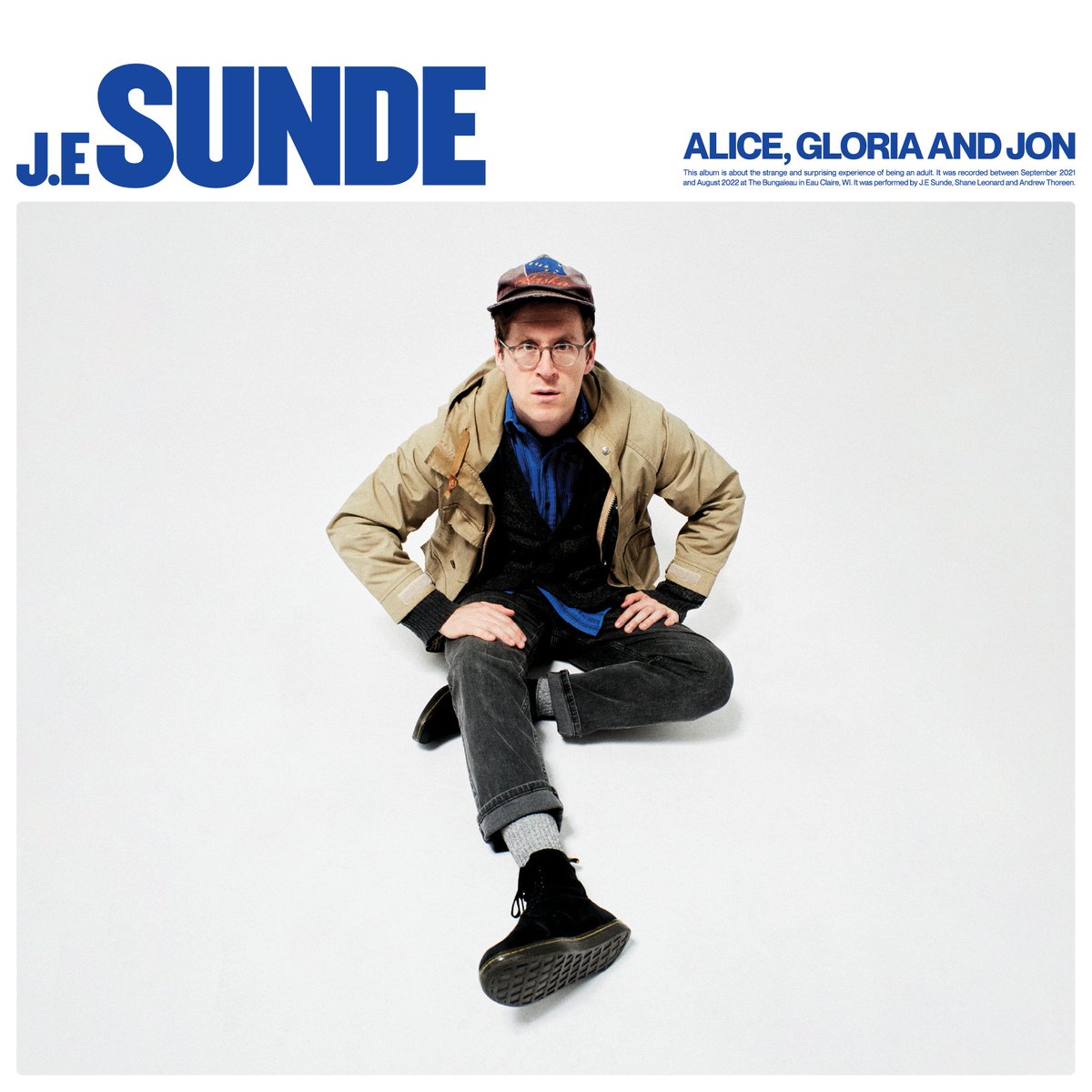 Here's the cover. "Alice, Gloria and Jon" comes out on Friday. You can pre-oder the album here: jesunde.com