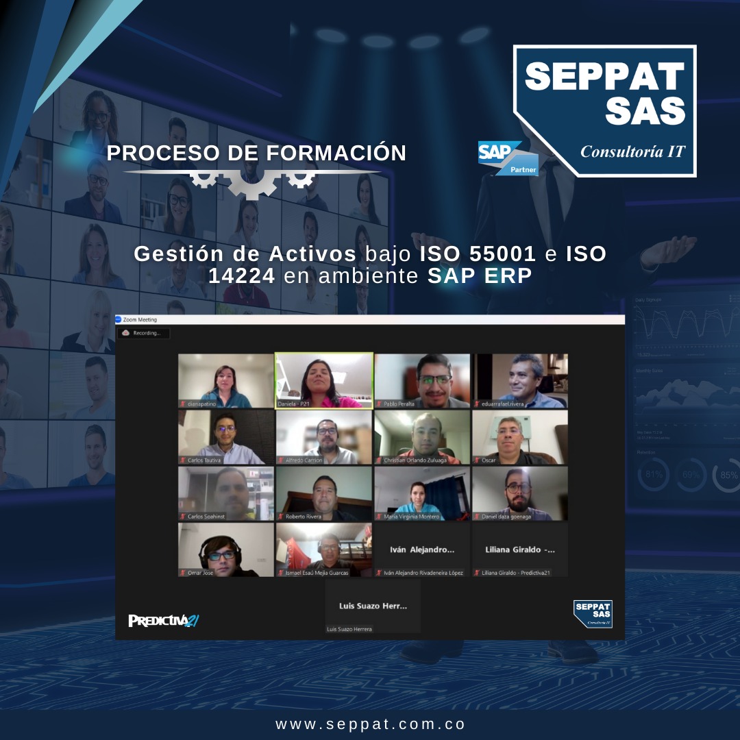 Seppatsas's tweet photo. ⚙️ Programa de Formación Gestión de Activos bajo ISO 55001 e ISO 14224 en ambiente SAP ERP 💻

Para nosotros es gratificante ser parte de los instructores a cargo 👨‍💻 

#SEPPAT #predictiva21 #programadeformacion #Gestiondeactivos #ISO55001 #ISO14224 #usuarioexperto #SAP https://t.co/9gJ1eci11v