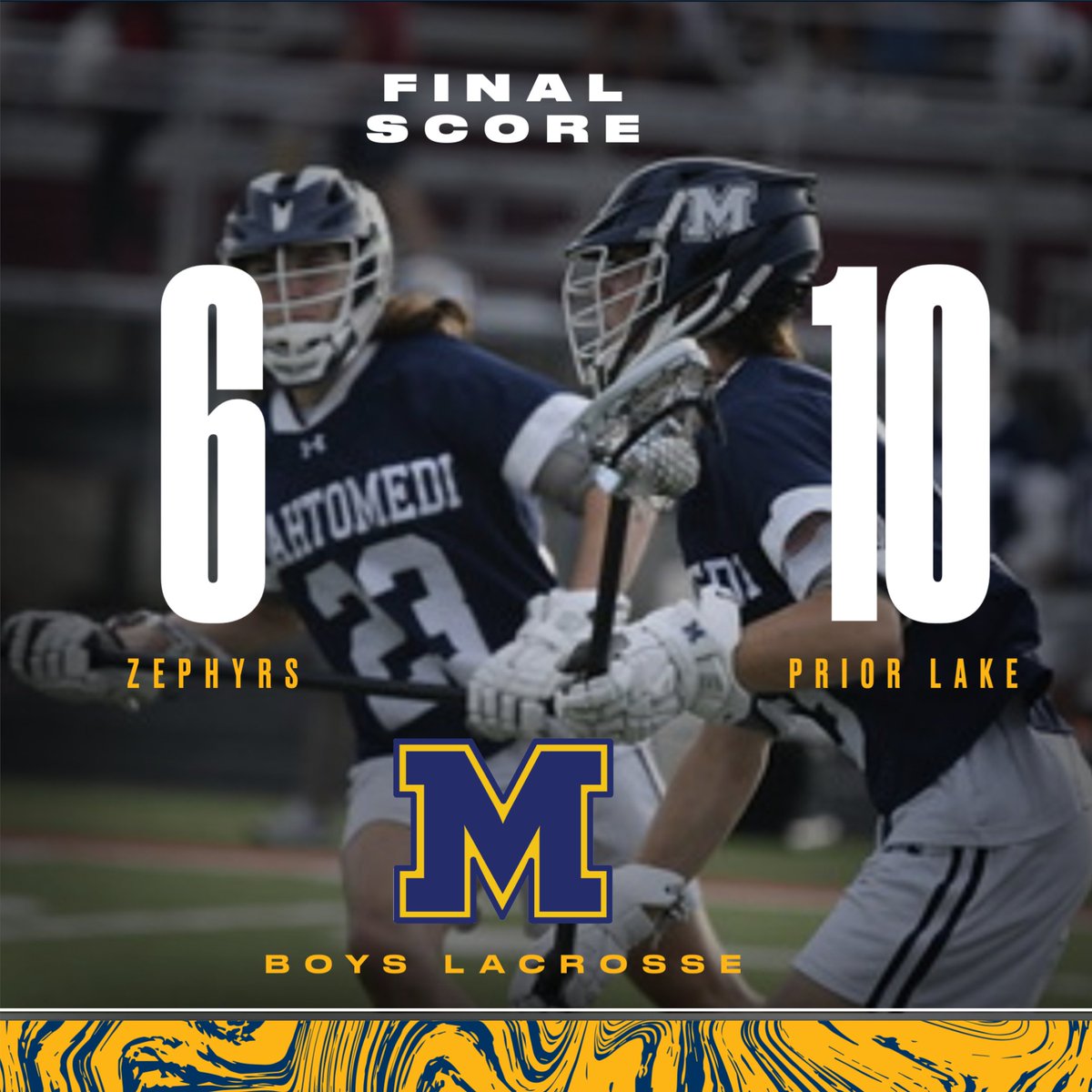 The Lakers got the best of the boys lacrosse team today but they’re still in the hunt to bring home some hardware from the consolation bracket. #GoZephs