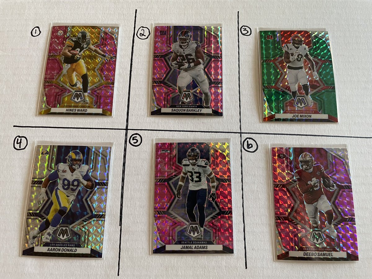 cards_cb's tweet photo. $.25 each

- Claim card by being the first to reply with the number of box the card is in

- $4 flat BMWT shipping regardless amount of cards claimed. Stack over $20 worth of cards and get free shipping!

- Stack until Friday, June 30th 2023

#CBmegastacksale https://t.co/B20jY2deMw