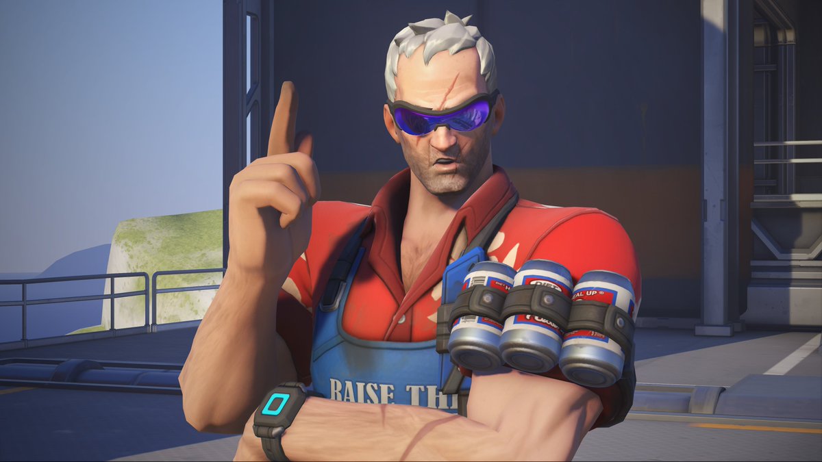 Soldier 76 Finger Guns!