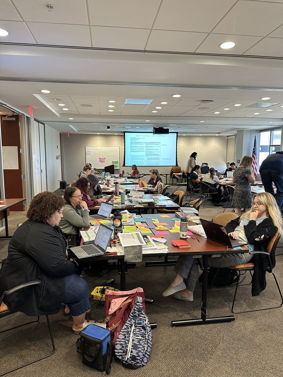 Great day 2 at <a href="/azedschools/">Arizona Department of Education</a> with <a href="/astaconnect/">AZ Science Teachers</a> working with over 30 educators to construct phenomena based units for high school by diving deep into the Arizona Science Standards. 📚📋💻