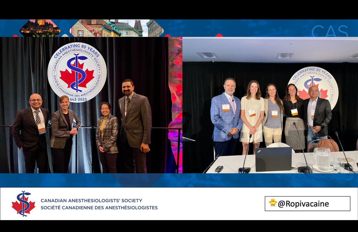 Dr. Vishal Uppal MBBS, FRCA ๐จ๐ฆ๐ฎ๐ณ๐ด๓ ง๓ ข๓ ณ๓ ฃ๓ ด๓ ฟ (@ropivacaine) on Twitter photo Engaging Plenary sessions by international & national faculty:
1โฃHot Topics in Regional Anesthesia
2โฃControversies in Regional Anesthesia
3โฃChallenges in PeriโOperative Pain Management
๐<a href="/NarouzeMD/">Samer Narouze,MD,PhD,MMM</a> <a href="/rljohnsonmd/">RLJohnson</a> <a href="/rakesh6282/">Rakesh Sondekoppam</a> <a href="/harshamd5/">Harsha Shanthanna</a> <a href="/AhtshamNiazi/">Ahtsham Niazi</a> #CASAM2023
๐งต2 of 6 Engaging Plenary sessions by international & national faculty:
1โฃHot Topics in Regional Anesthesia
2โฃControversies in Regional Anesthesia
3โฃChallenges in PeriโOperative Pain Management
๐<a href="/NarouzeMD/">Samer Narouze,MD,PhD,MMM</a> <a href="/rljohnsonmd/">RLJohnson</a> <a href="/rakesh6282/">Rakesh Sondekoppam</a> <a href="/harshamd5/">Harsha Shanthanna</a> <a href="/AhtshamNiazi/">Ahtsham Niazi</a> #CASAM2023
๐งต2 of 6