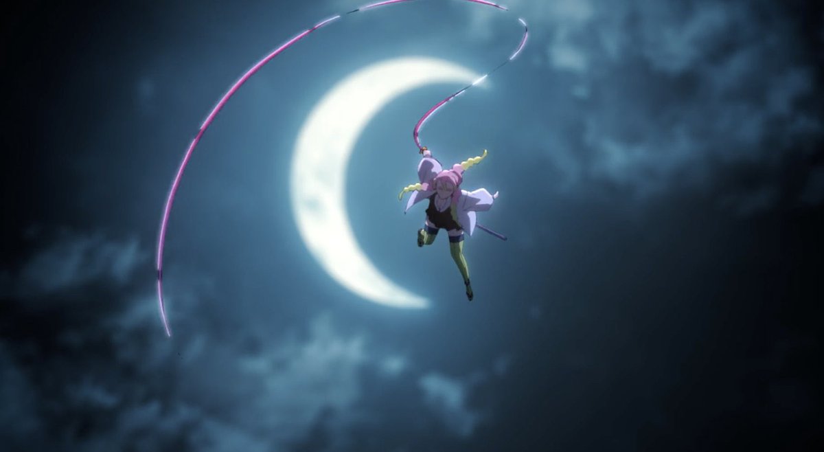 Ufotable loves doing moon shots for its characters