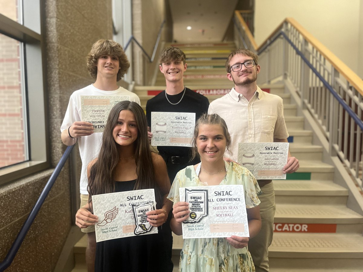 NCThunderbirds's tweet image. SWIAC All-Conference Athletes
Congratulations - we are PROUD of you.