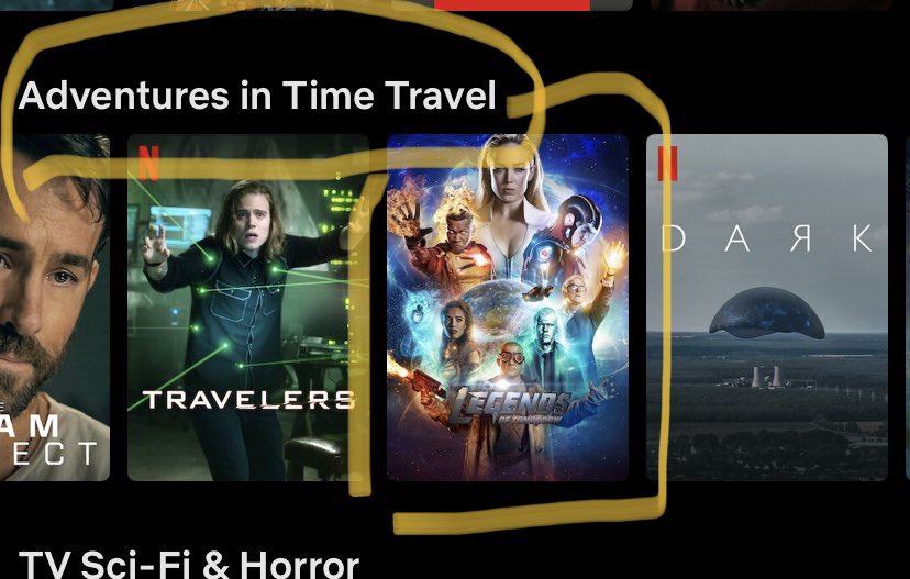 joseycab13's tweet photo. I love seeing #LegendsofTomorrow on so many different lists the past month. Netflix knows what’s up! #SaveLegendsOfTomorrow https://t.co/DTppMRl6Gb