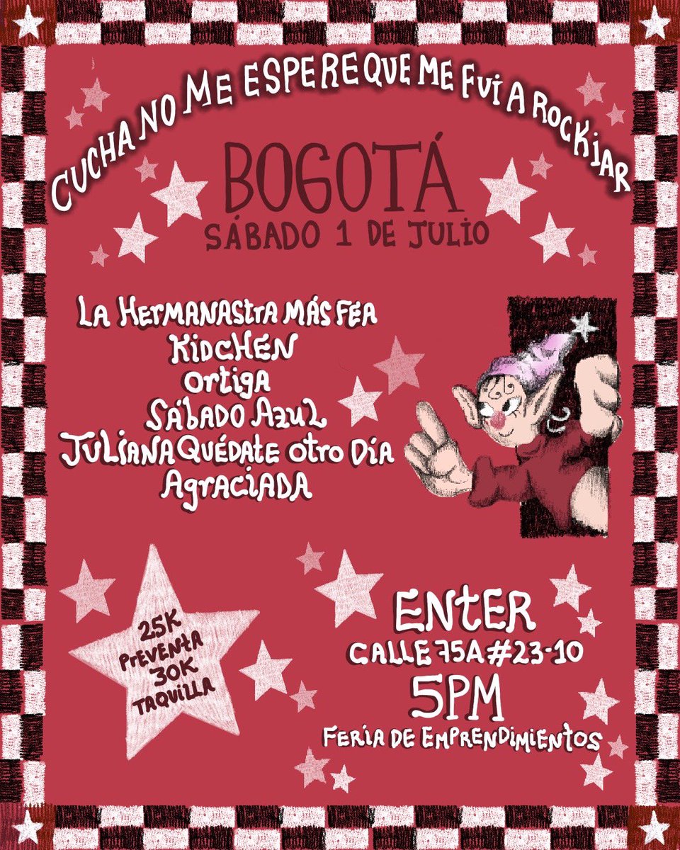 SabadoAzul_'s tweet photo. ‘CUCHA NO ME ESPERE QUE ME FUI A ROCKIAR’ TOUR 
@julianaotrodia - Kidchen - Sábado Azul 
¡Cali, Medellín y Bogotá! Ahí nos vemos para tocar nuestro EP y más música nueva junto a bandas muy ásperas 💙 

Organiza: Mi Amor Colectivo 💓 https://t.co/KetIvrvQZK