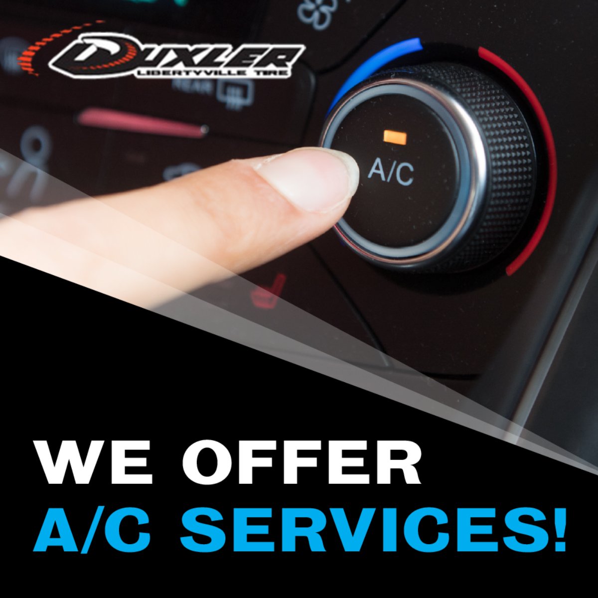 DuxlerTire's tweet photo. Don't wait until you're sweating to have it repaired, schedule an appointment today!

📞(847) 367-6710
💻https://t.co/bgan6U4VMz
📌Libertyville, IL
#DuxlerLibertyvilleTire https://t.co/vfBj1rJ2zi