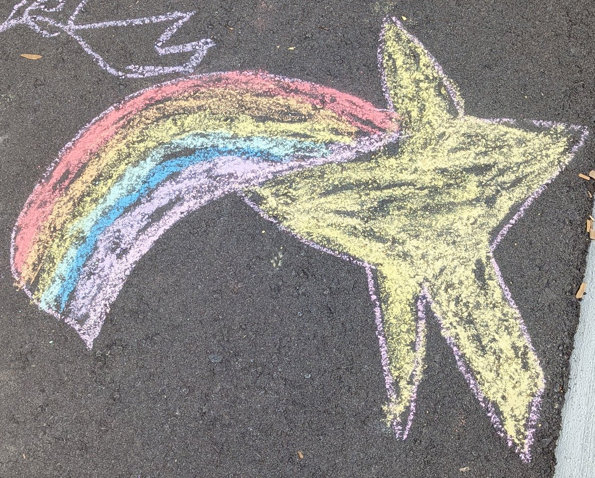 FlorenceMeares's tweet photo. More creations from FM's Chalk Day. #FMROCKS https://t.co/qSQecZrPjw