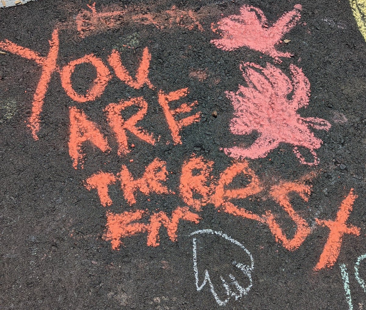 FlorenceMeares's tweet photo. More creations from FM's Chalk Day. #FMROCKS https://t.co/qSQecZrPjw