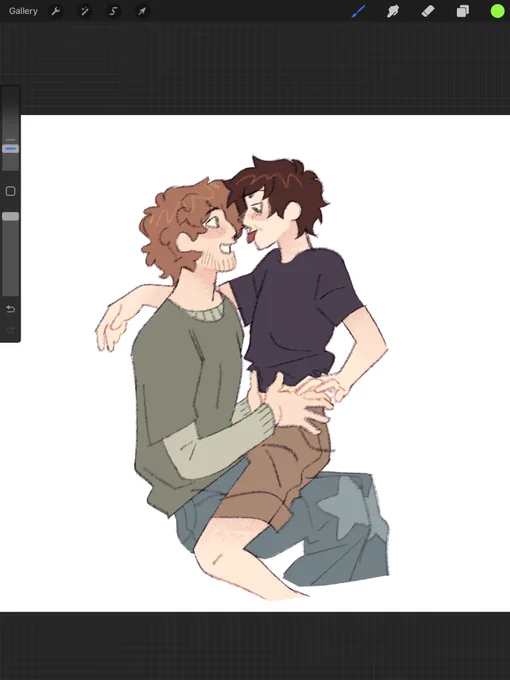 Doodle (there was text but I didn't like the layout +_+ #dnffanart