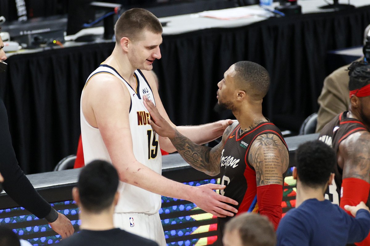 the Portland trailblazers could of Got Damian Lillard His Robin in Jokic #Trailblazers #Nuggets Made that trade For Jusuf Nurkic Back in 2017 that send Nikola Jokic to Denver https://t.co/4a98WS5IJP