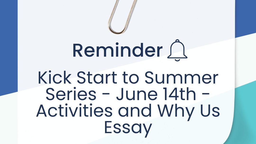 mypath2college's tweet photo. 🎓 Join us tomorrow for a recorded session on making your Activities Section shine and crafting an outstanding "Why Us" college-specific essay. 📝✨ Don't miss this chance to learn how to stand out in your college application!
Register here: https://t.co/9M5qWuLgme 

#Admissions https://t.co/00R3KuoCyc