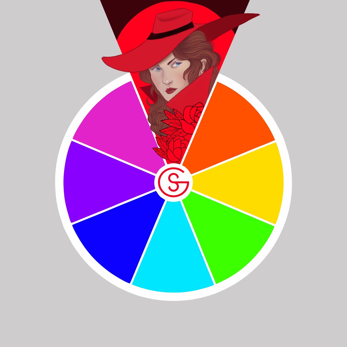 GeosouzaGs's tweet image. Seguindo a trend…. 

#carmensandiego  
#colorchallenge #twittertrends #red #vermelho #popculture #artoftheday #digitalart