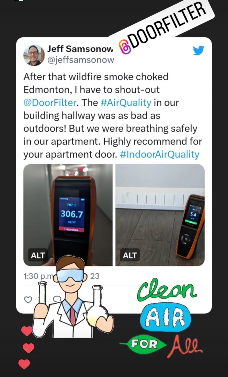 @MichePriest You need a #doorfilter  for that condo dust issue