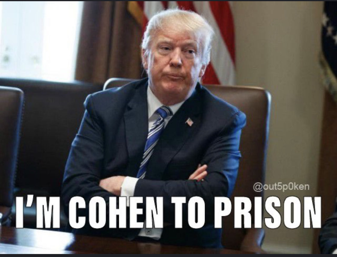 MichaelCohen212's tweet photo. Photo taken at todays arraignment! https://t.co/jkrVAzyxku