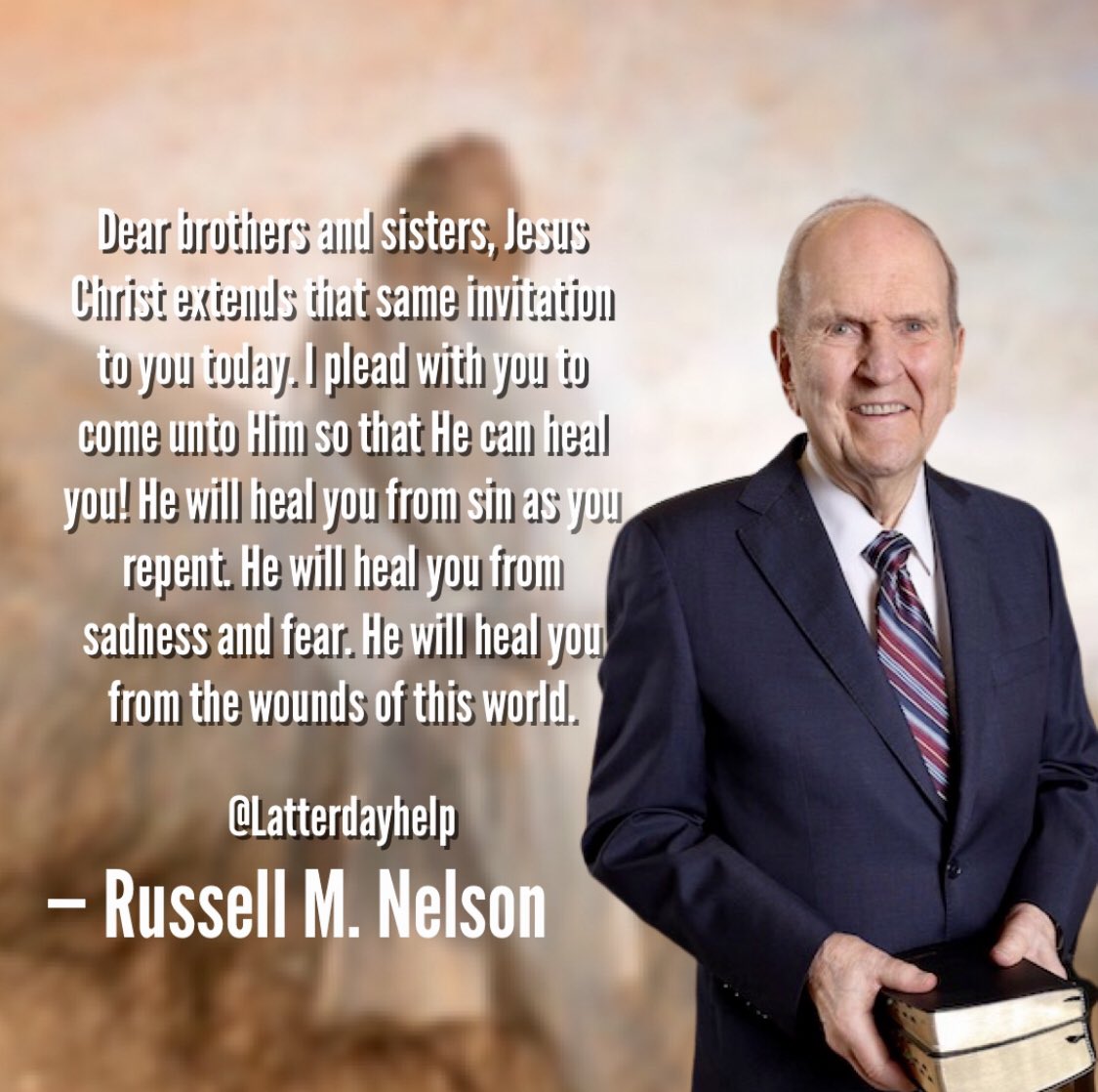 Come unto Jesus Christ so that He can heal you! He wants you to come unto Him. He will heal you of all things.
spiritualcrusade.com/2023/06/jesus-…

#jesuschrist #russellmnelson #christian #churchofjesuschrist #bookofmormon #bible #ldsconf #latterdaysaint #sin #heal