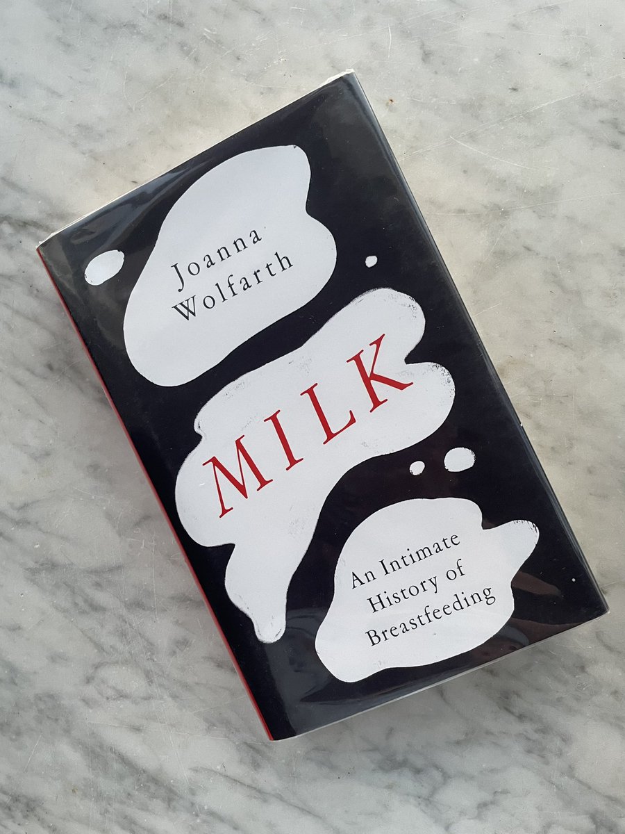 Being on mat leave gives me a chance to (slowly!) work my way through my tbr pile. First up - MILK by the incredibly astute @JoannaWolfarth, blowing this new mum’s mind and moving her to tears.