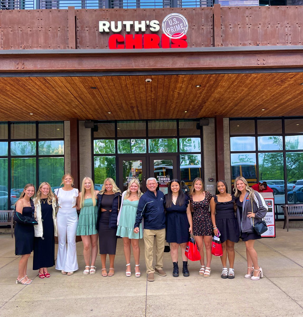 A big THANK YOU to Mr. Larry for always taking care of our 🥎LadyKats and keeping us safe while traveling throughout the season! Of course, we had to have him join us tonight at Ruth’s Chris! You’re the best, Mr. Larry! ❤️🥎💙<a href="/KHSKatsCoach/">Principal Susong</a> <a href="/Kats_Principal/">Principal Blessing</a>
