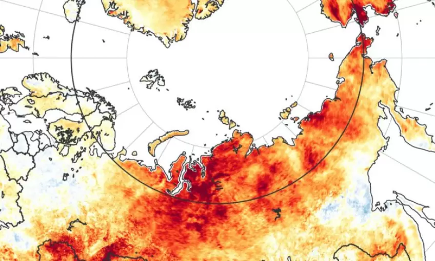 ECOWARRIORSS's tweet photo. Earth is having a fever
Siberia is suffocating in temps above 104 F (40°C)
49C (120F) in Iran today
Parts of India hitting 46C (115F)
Canada is ablaze - more than 4.7 million hectares (11.6 million acres) so far
Ocean heat is surging 
Lowest Antarctica ice https://t.co/YlvSHFuXtG https://t.co/on3jnTnWtv