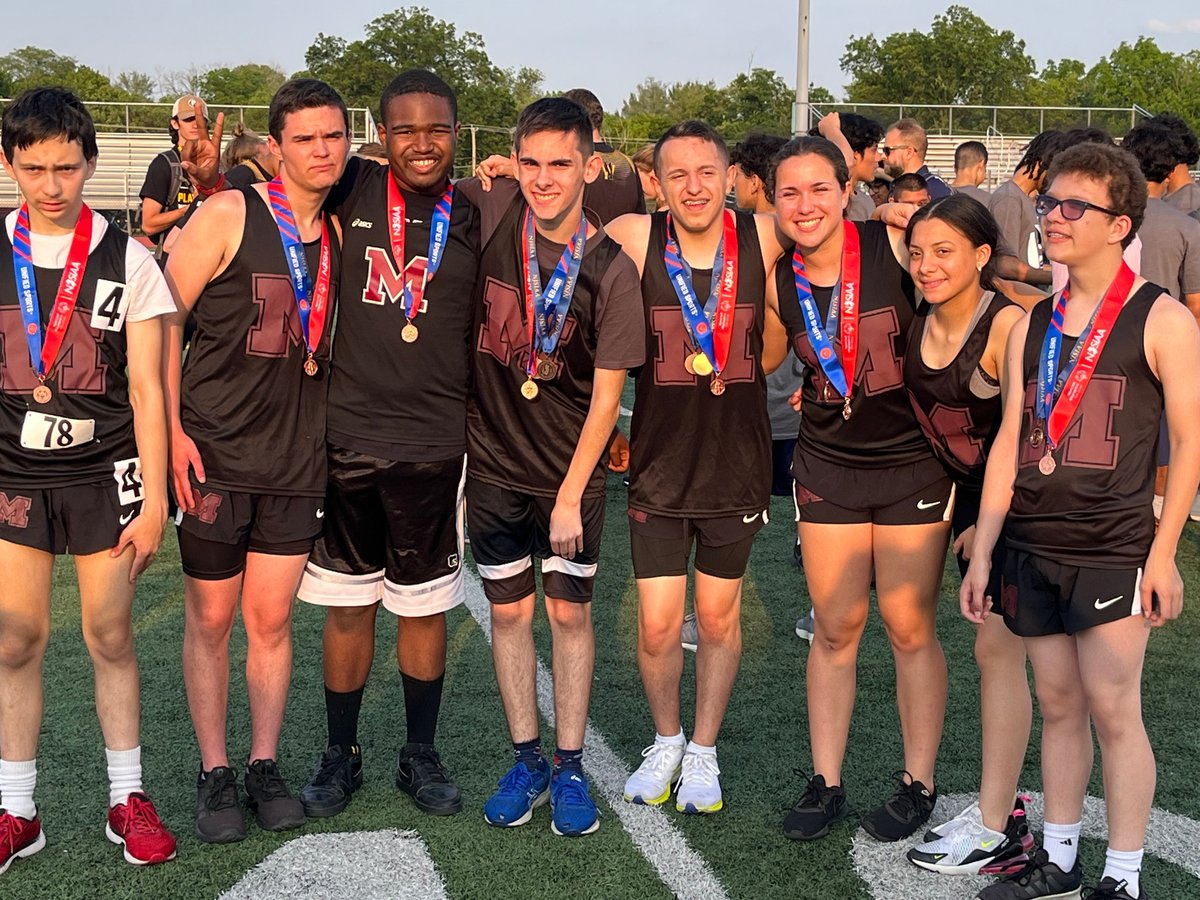 Unified Track & Field Team takes 3rd 🥉place at States Meet of Champions!