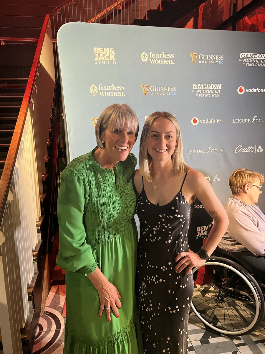 DrAliBowes's tweet photo. Home from a wonderful evening at the premiere of @sueanstiss and @jackwrtompkins incredible @gameondoc. Honest, inspiring, powerful, emotional - Sue &amp; Jack have created a masterpiece. I can’t wait for everyone to watch it. Netflix 26/06. https://t.co/qpNqZJD9Oy