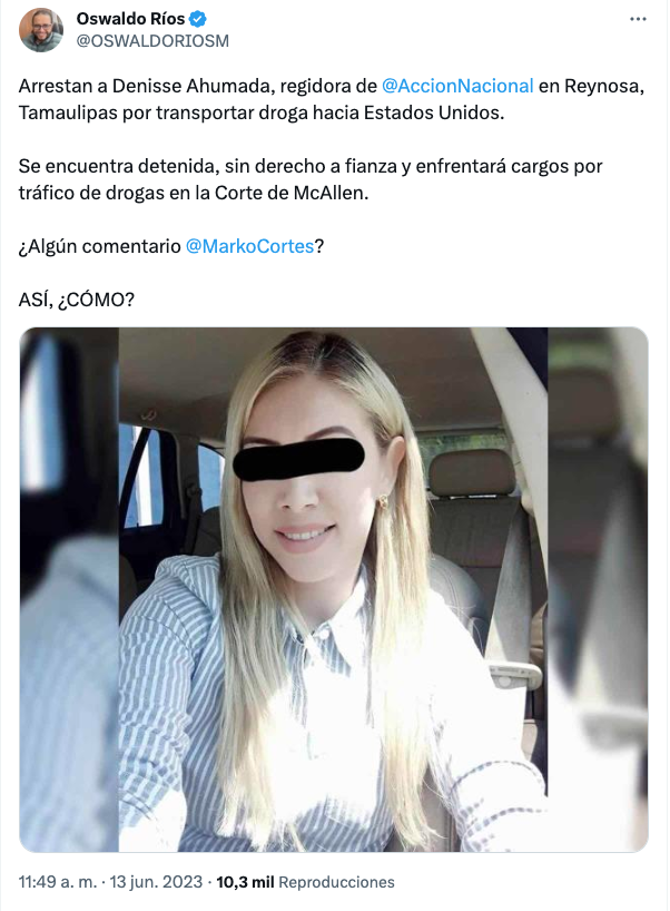 PoliticoJr's tweet image. Ahora quién le va a surtir su DROGA a @LuisCantuMx?
Ya dejen esos vicios...

#CdVictoria #Reynosa #Matamoros #Tampico #Madero #NuevoLaredo @PANTamMx @AccionNacional @MarkoCortes @fgcabezadevaca @SantiagoCreelM @LillyTellez @ArturoSotoA @ChuchoNader @GildoGarzaMx @daddypirupo