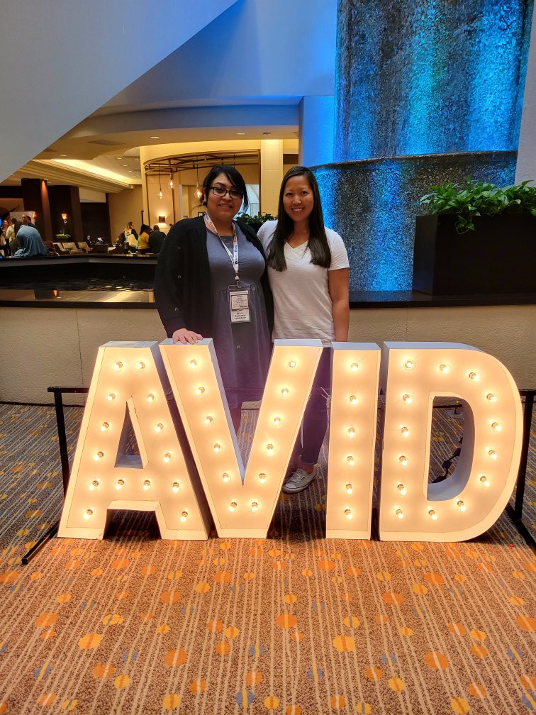 Thank you so much to Mrs. Del Rio and Mrs. Flores for being our representatives at AVID Summer Institute, and for being such amazing leaders here at Hickman! #RangersLeadTheWay #GISDAVID #AVIDSI2023
