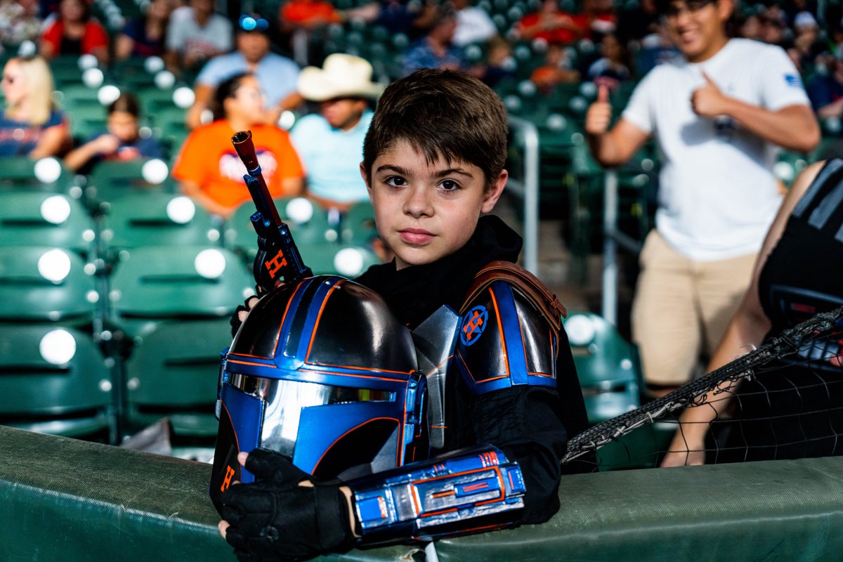 The Force Awakens at @MinuteMaidPark for #StarWarsNight!