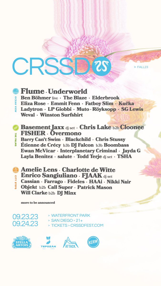 CRSSD… See you at City Steps 🦾🦾