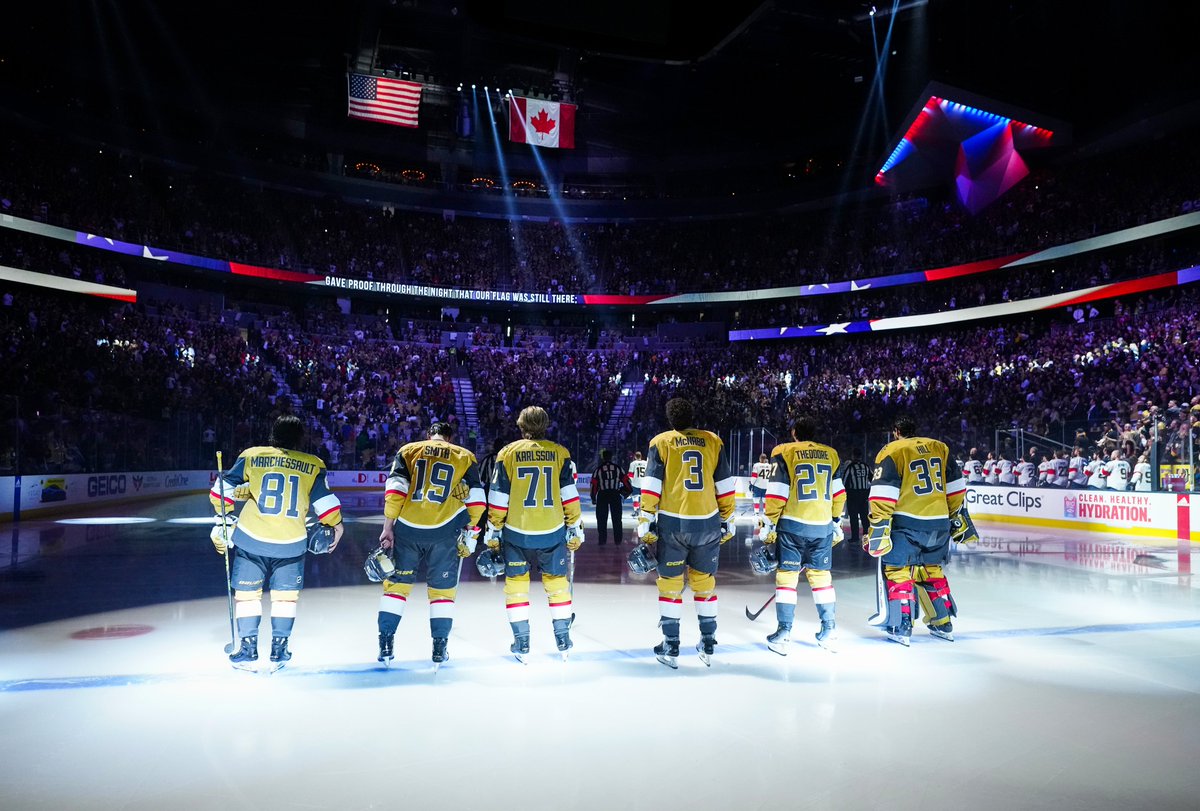 GoldenKnights's tweet photo. We are all Golden Misfits 🤝 #UKnightTheRealm https://t.co/WjxOr5GTXq
