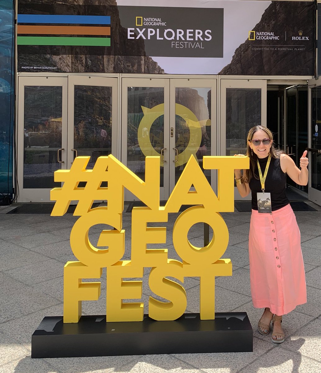 <a href="/MortonGTCP/">GlobalTrees@Morton</a> <a href="/s_alvarezclare/">Silvia Alvarez-Clare</a> is at National Geographic Festival #NatGeoFest sharing her work on #oak Conservation. So inspiring to see all the work of #NatGeoExplorers around the world. <a href="/MexicoGcco/">GCCO.Mexico&CA</a>