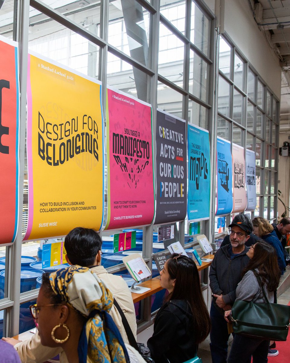 stanforddschool's tweet image. This past weekend the d.school hosted a pop up experience for #sfdesignweek. The turnout throughout the weekend was impressive as attendees had the opportunity to visit our “Hall of Books.”

@sfdesignweek