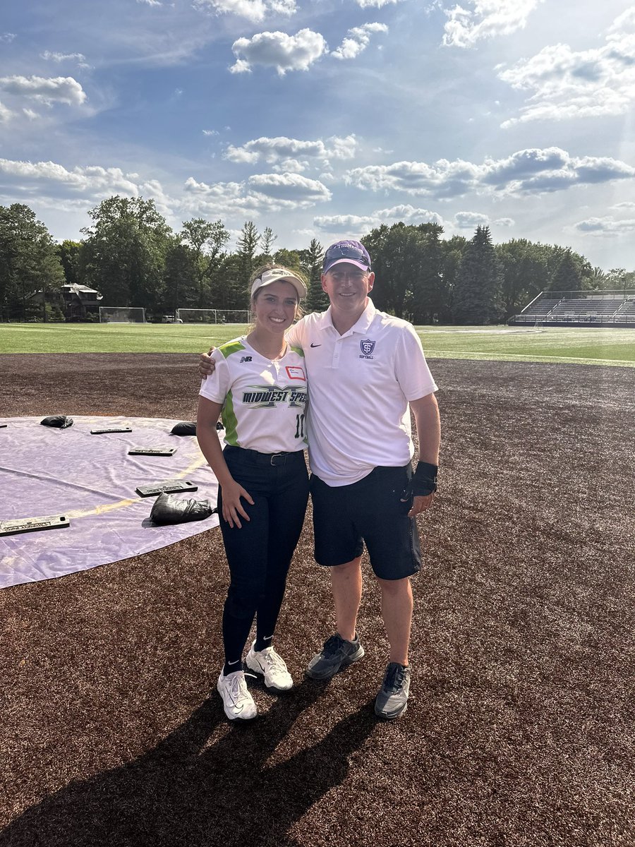 Thank you <a href="/TommieSoftball/">St. Thomas Softball</a> for a great camp. Loved being on campus and learning from the entire staff and players!!

<a href="/CoachBagzTrot/">Jennifer Trotter</a> <a href="/wagner_nat/">Nathaniel Wagner</a> <a href="/midwestspeed16/">Midwest Speed 18U National Hall</a> 
<a href="/ondecksoftball/">OnDeck Softball 🥎</a>