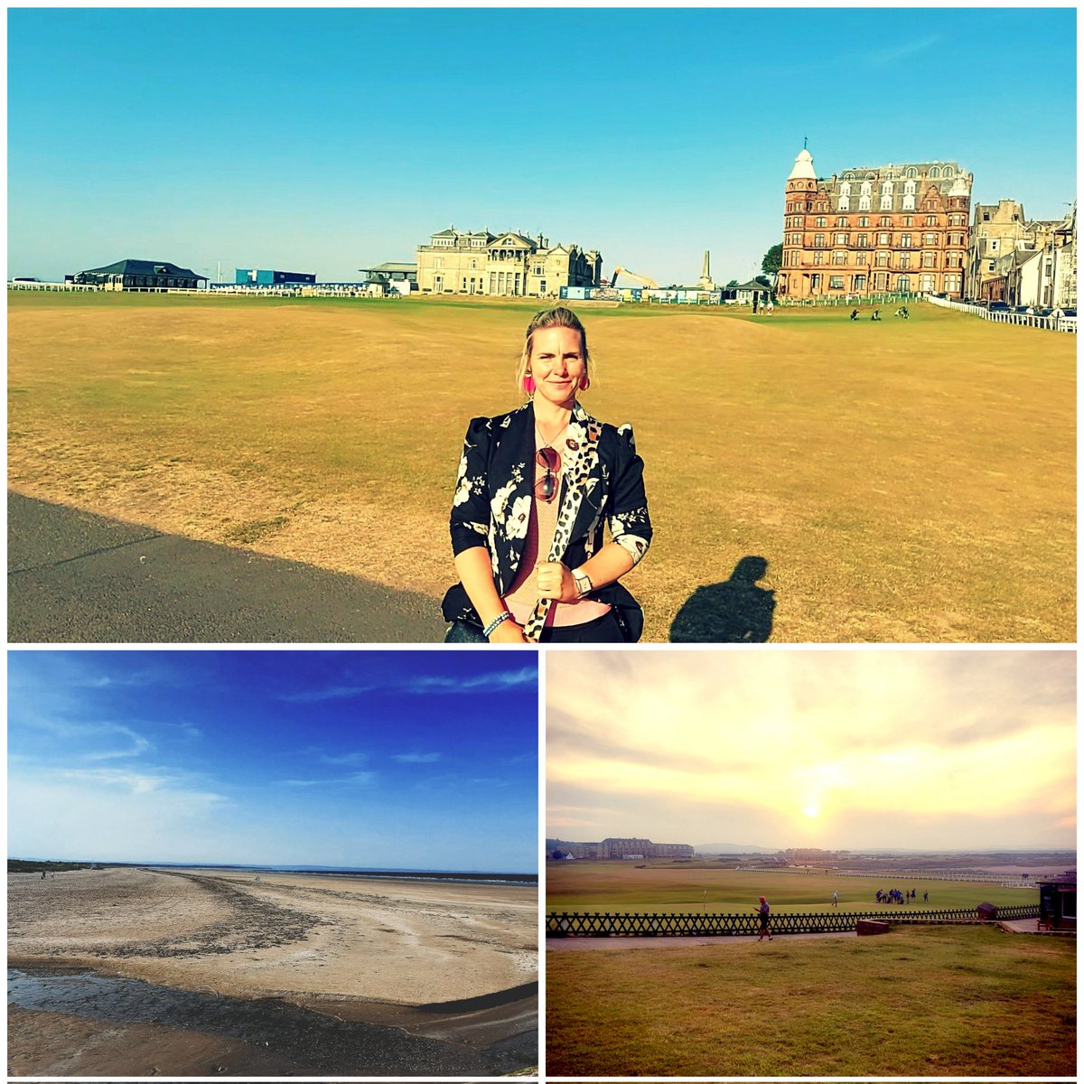 Scotland you have been amazing! 🏴󠁧󠁢󠁳󠁣󠁴󠁿🏴󠁧󠁢󠁳󠁣󠁴󠁿 Been fantastic catching up with old friends....playing @MonifiethLinks and visiting the home of golf @TheHomeofGolf @RandA ... what a stunning place 🙏 💙 🤍 ....just a 10 hour drive home now! #wasworthit #homeofgolf #scotlandroadtrip 🏴󠁧󠁢󠁳󠁣󠁴󠁿