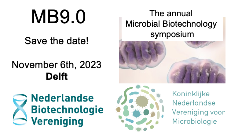 Microbial Biotechnology enthusiasts: MB9.0 will happen on Nov 6th, 2023 at @DelftTU presented by @NBV_biotech and @KNVM_online. Confirmed speakers are @NickWierckx and @StanBrouns ...more to come #PlasticDegradation #CRISPR 👉 sign-up: forms.gle/SReQ1mYxEogMxM…