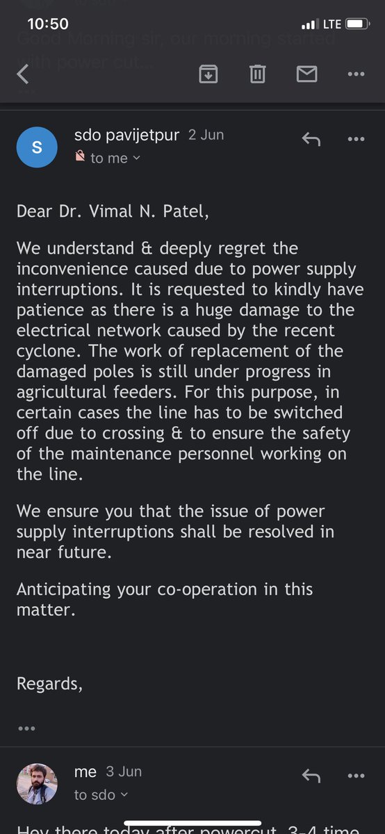 DrCharlie1105's tweet photo. Electricity issues in area … complaining since 3.5 year but didnt get any response…@mgvcl_mgvcl @collectorcu https://t.co/ZvunJQFGd6