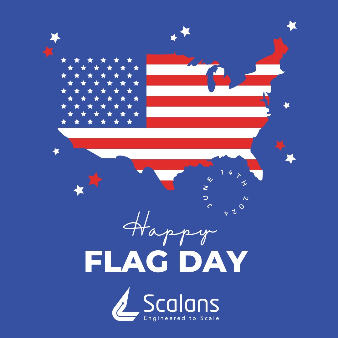 ScalanLabs's tweet photo. Happy Flag Day, America 🇺🇸! 
✨
Today we celebrate the symbol of our unity, strength, and freedom. Let's proudly display the stars and stripes, honoring the values that make our nation so exceptional. 
✨
#FlagDay  #AmericanPride #HonoringOurFlag #StarsAndStripes #ScalanLabs https://t.co/67B3vFuGdB