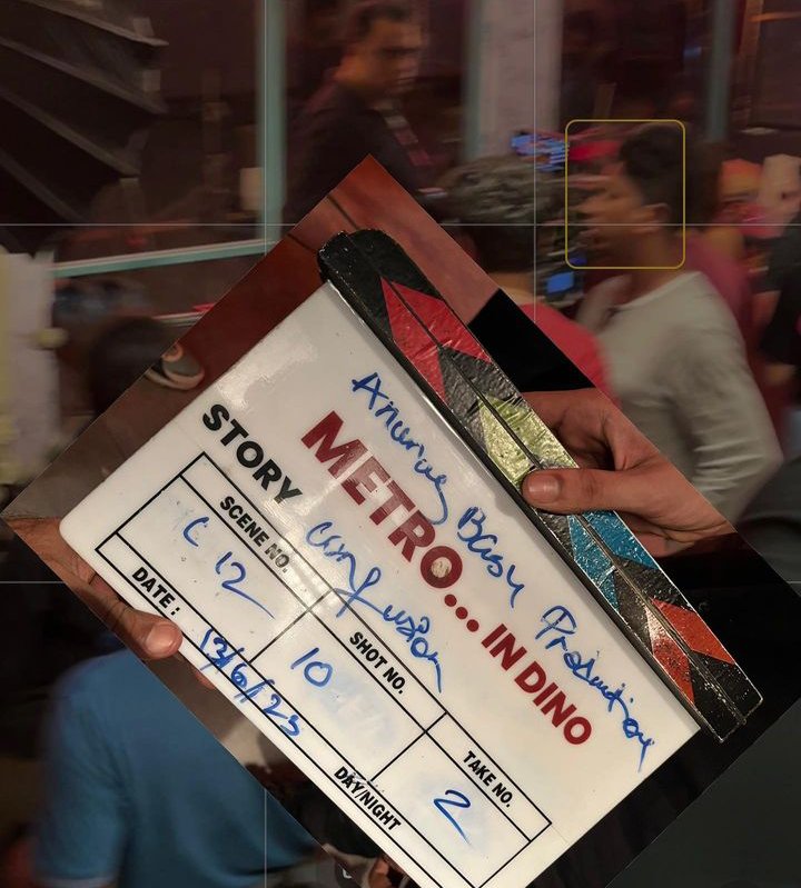 #AdityaRoyKapur began with an emotional sequence yesterday for #MetroinDino .
Anurag  Basu has lined up the most challenging scenes at the start!

Mark your date coz #MetroinDino is all set for release on 8th Dec, 2023