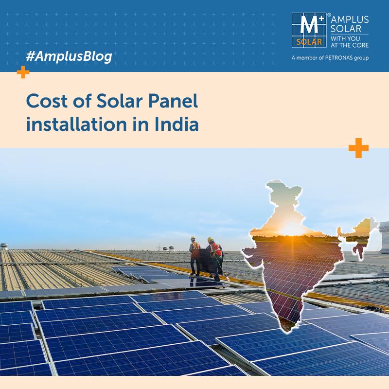 amplussolar's tweet image. Find out how much a #solarplant for a home will cost you and understand how to calculate #savings on your investment in our latest blog “Cost of Solar Panel Installation in India.”​
Click Here to Read - lnkd.in/d_auT23i
#HomeInstallation #WithSavingsAtTheCore #AmplusSolar