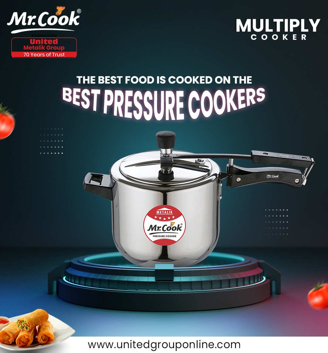 The best food is cooked on the best pressure cookers....
.
.
.
#mrcook #Cookers #Cookware #PressureCookers #HealthyCooking #Deep #roundedkadai
#RoundedTawa #Wok #Stwe #Pot #StainlessSteel
#Durable #Reliable #PremiumQuality #Tastyfood #Chefchoice
#Qualityproduct