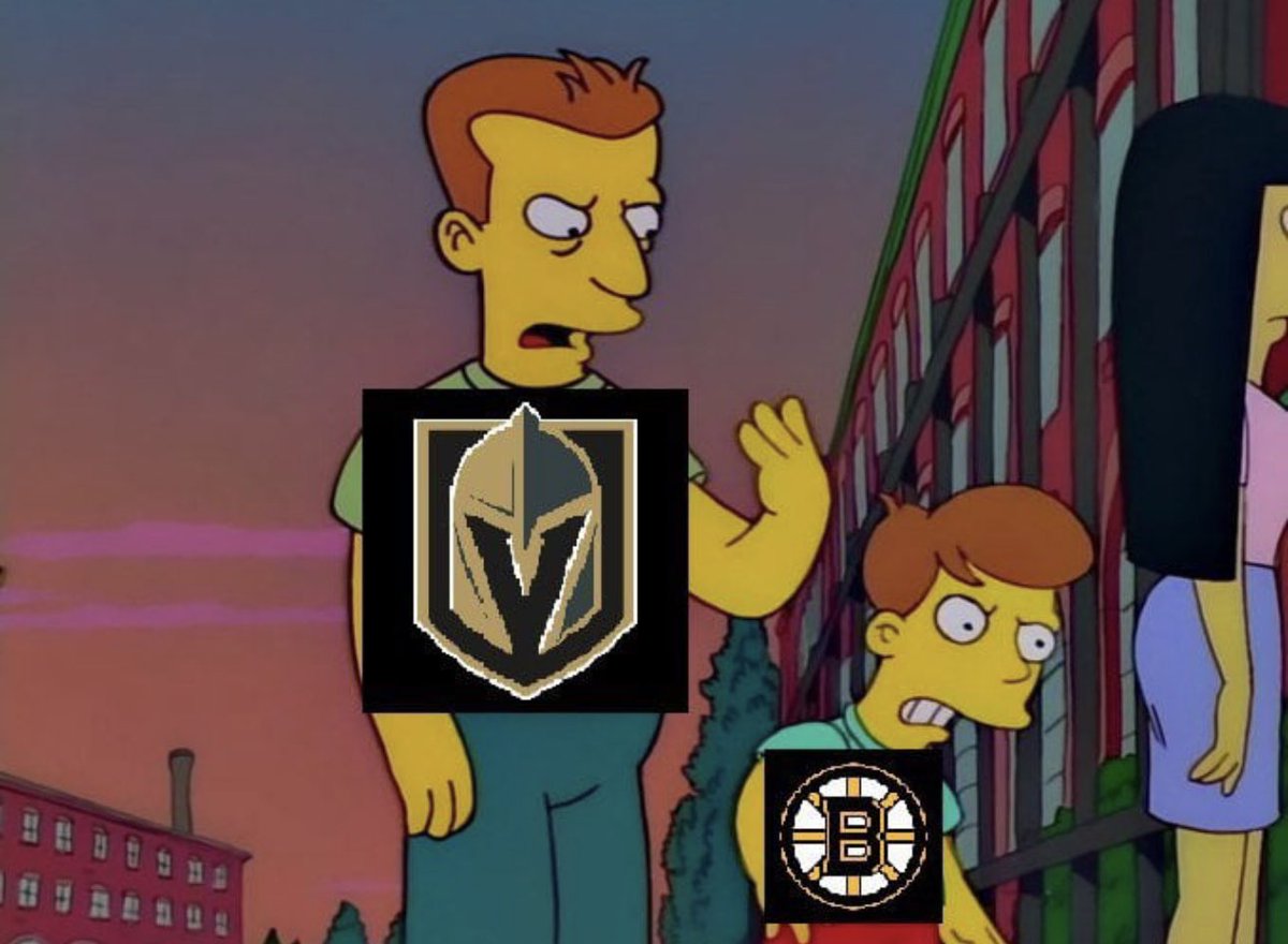 #VegasBorn to #NHLBruins this is how you handle a 3-1 lead #StanleyCupFinals