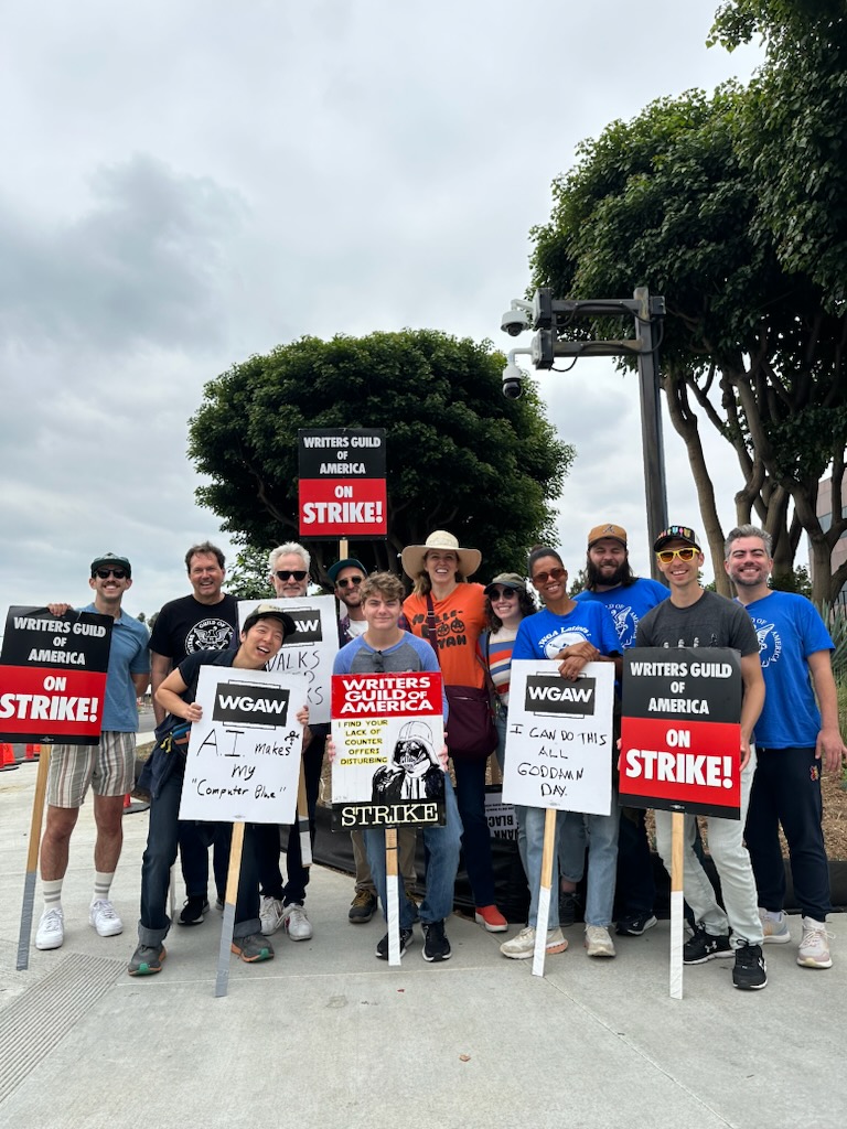 Supporting our writers today! #WritersStrike
