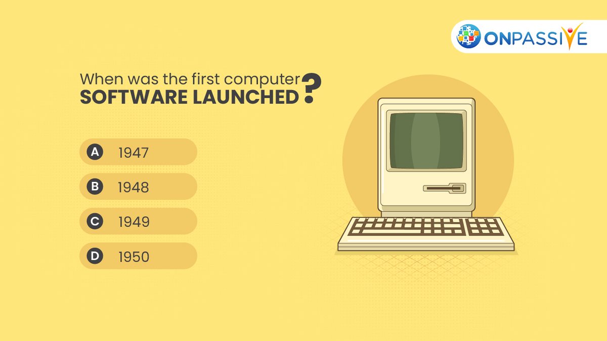ONPASSIVE's tweet photo. Reply to us with your answer. Register now for free access to O-Mail, O-Net, and O-Trim!
Register here: https://t.co/239eDl7Rca
#ONPASSIVE #quiz #QuizTime #generalknowledge #Trickyquestions #braingames #TheFutureOfInternet #ecosystem #ONPASSIVEECOSYSTEM #GuessTheAnswer #software #techtrends #techfacts
