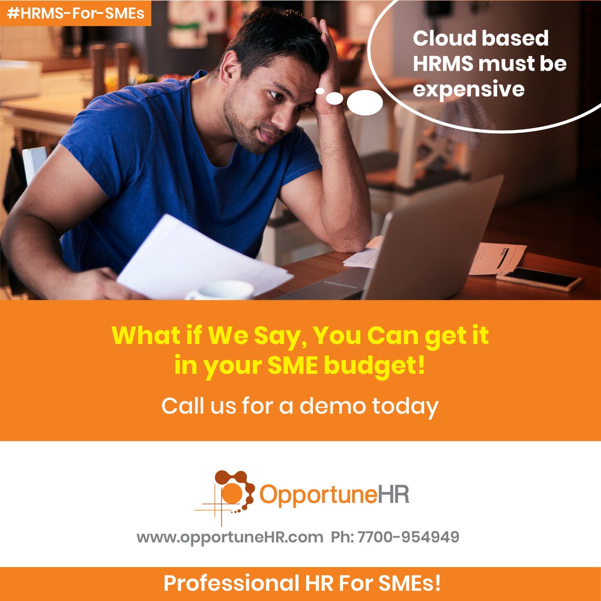 Opportunehrms's tweet image. Don't compromise with desktop HR software any more.
Once you shift to the cloud based HRMS for your business, you will realise the true power of HR automation.
#automation #hr #cloudbasedsoftware #opportunehr