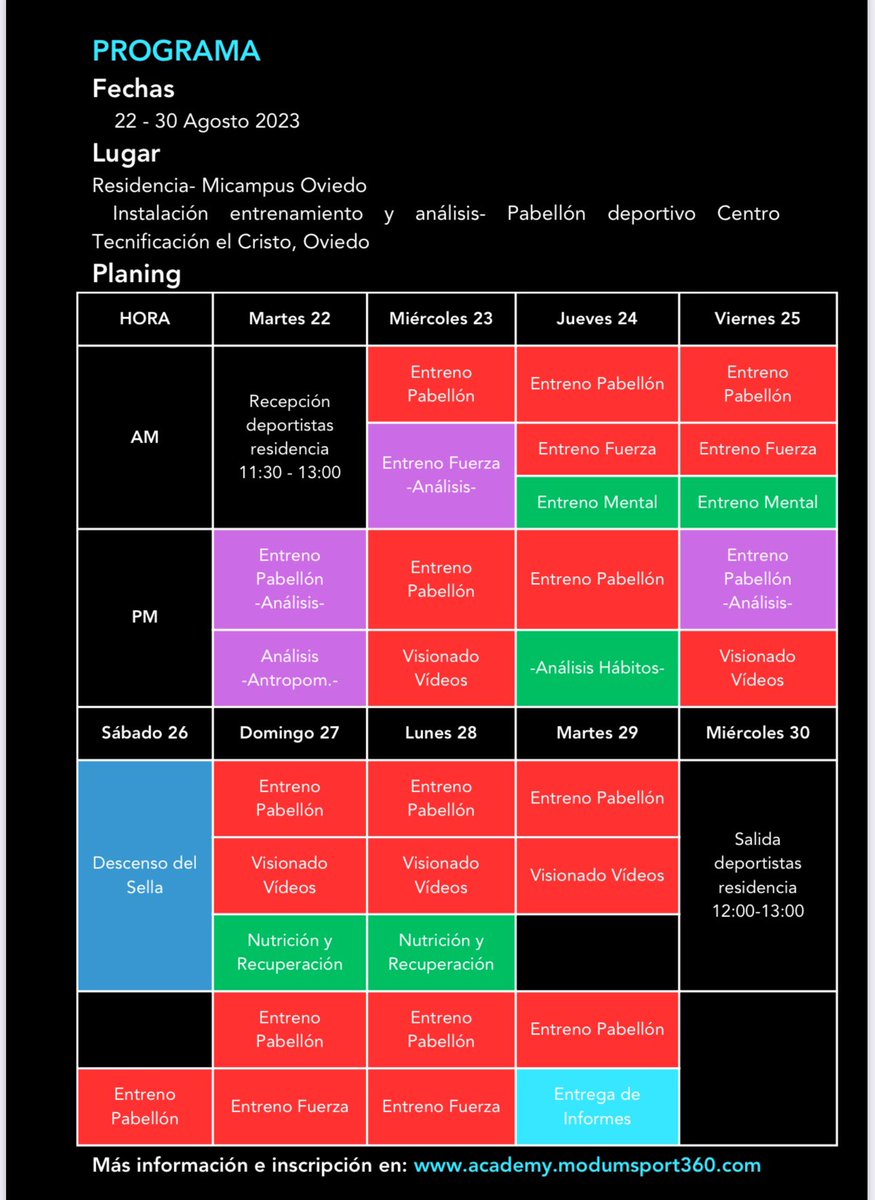 Xesco Espar (@xescoespar) on Twitter photo 📣Campus imprescindible e inevitable!
#balonmano <a href="/ClaraEspar/">Clara Espar Llaquet</a> <a href="/AnniEspar_/">Anni Espar</a>
<a href="/FCBhandbol/">Barça Handbol</a> <a href="/RFEBalonmano/">RFEBalonmano</a>
📌información:
academy.modumsport360.com
#balonmano #campus #tectificacion #inscripcionesabiertas 📣Campus imprescindible e inevitable!
#balonmano <a href="/ClaraEspar/">Clara Espar Llaquet</a> <a href="/AnniEspar_/">Anni Espar</a>
<a href="/FCBhandbol/">Barça Handbol</a> <a href="/RFEBalonmano/">RFEBalonmano</a>
📌información:
academy.modumsport360.com
#balonmano #campus #tectificacion #inscripcionesabiertas